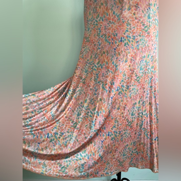 Free people vintage backless midi dress in multi Color - Picture 3 of 15